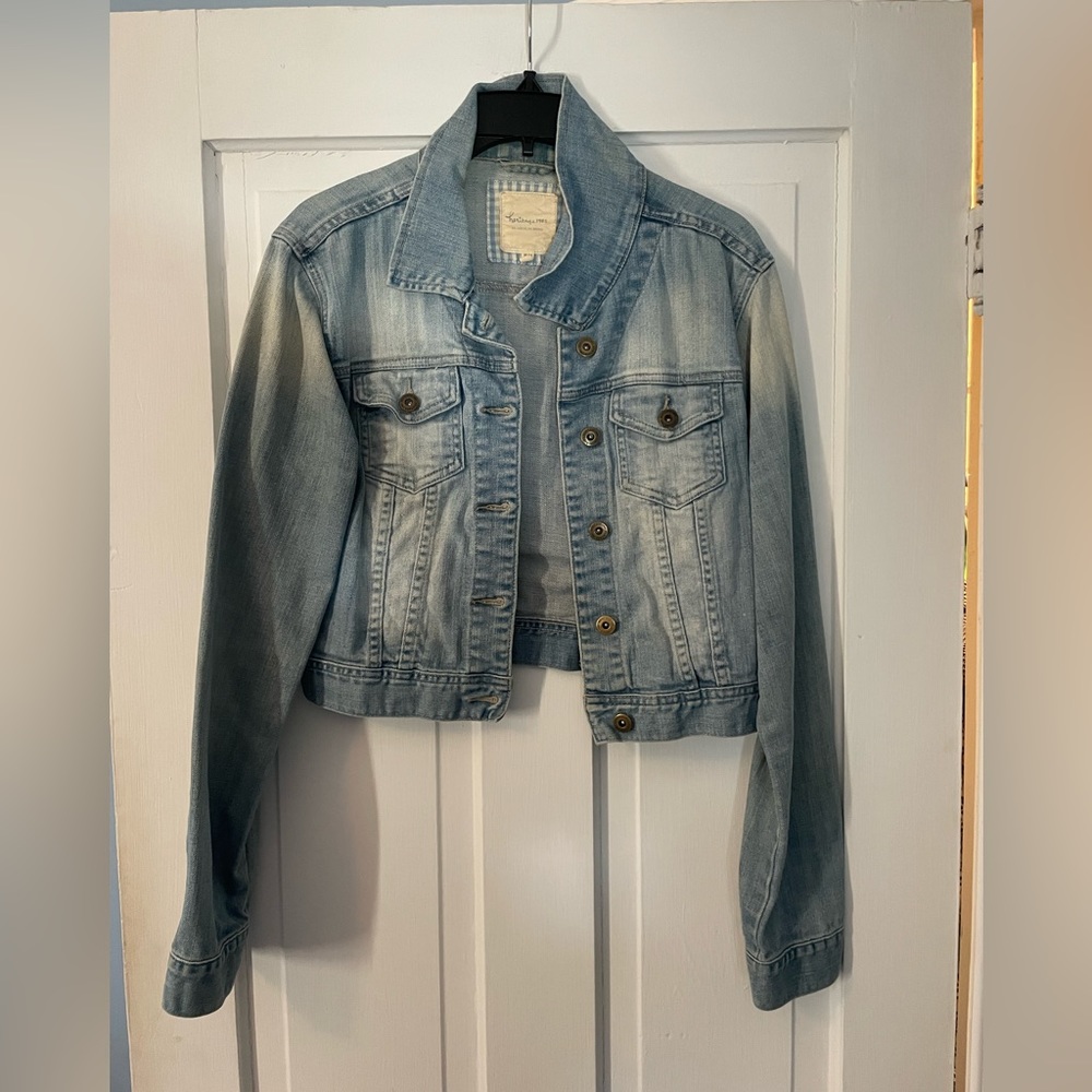 Heritage 1981 crop denim jacket